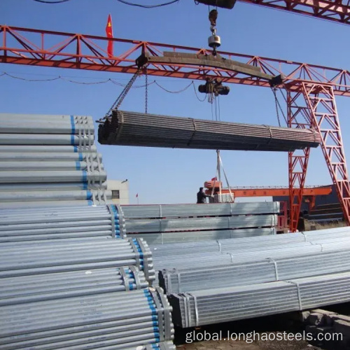 Galvanzied Steel Tube  Round Pipe Hot Dipped Galvanized Steel tubes Pipe Factory